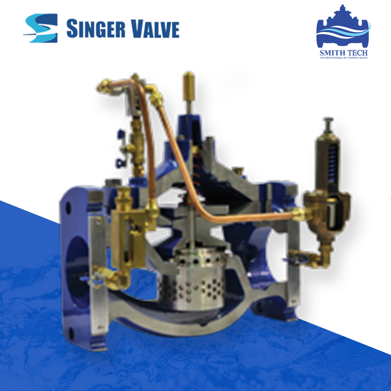 Pressure Reducing Valve with Builtin Anti Cavitation smithtech